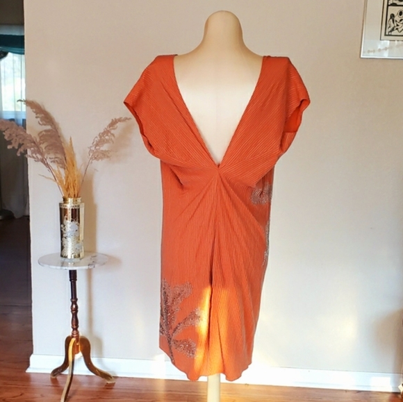 Diane Von Furstenberg Beaded Silk dress - Picture 12 of 13